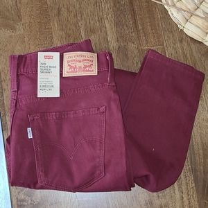 Levi 720 high rise super skinny jean